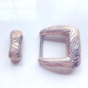 Tiffany  & Co antique Sterling silver belt buckle. Vintage.